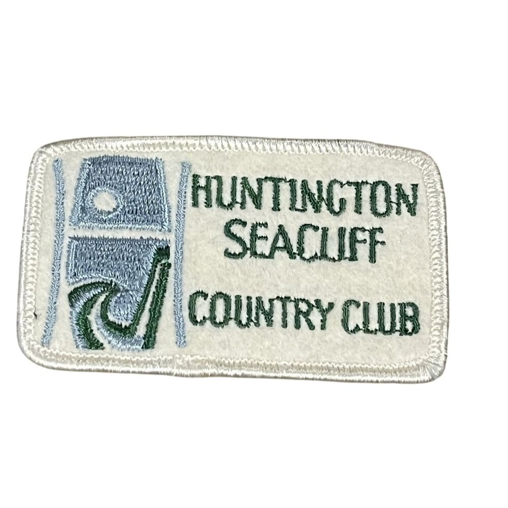 Huntington SeaCliff Country Club Golf Course Vintage Patch California